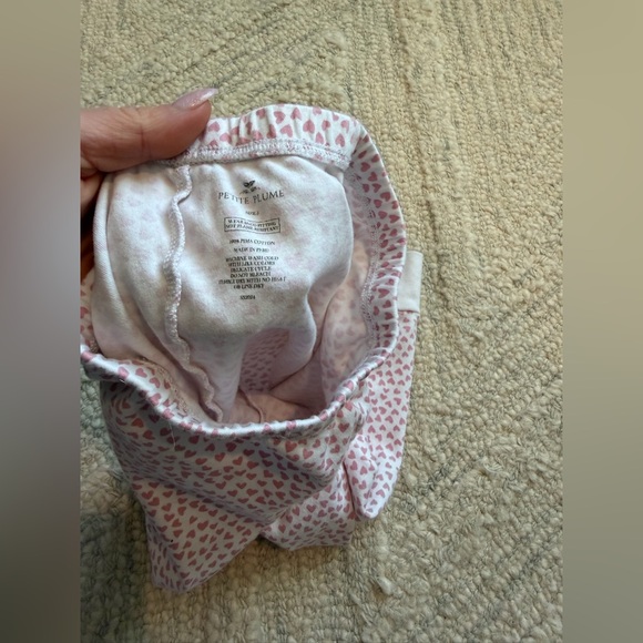 Petite Plume Girls Pima Cotton Sweethearts Pajama Set Size 6 - Picture 10 of 10